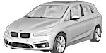 BMW F45 B1487 Fault Code